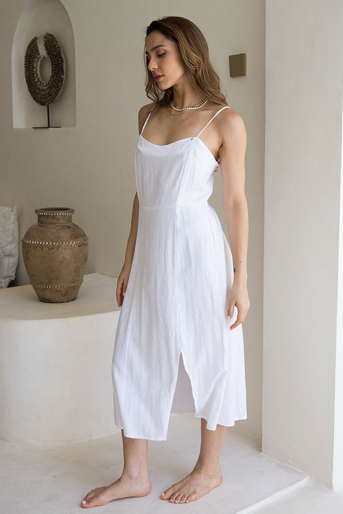 
                  
                    Acacia Midi Dress / White
                  
                