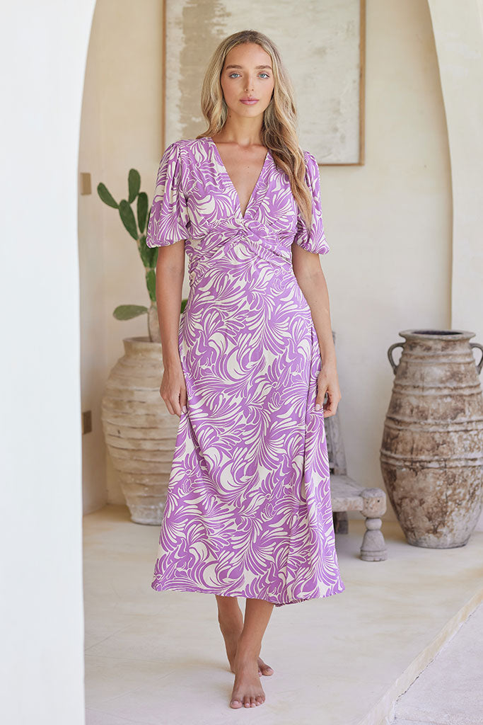 Corin Maxi Dress / Iris Lilac