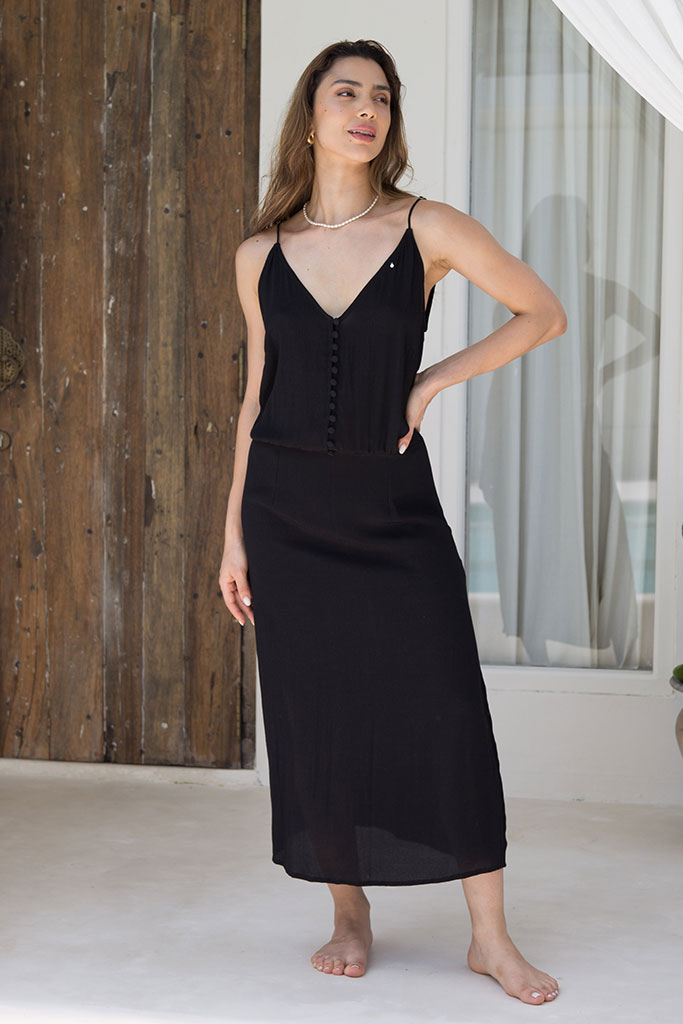 
                  
                    Gala Midi Dress / Black
                  
                