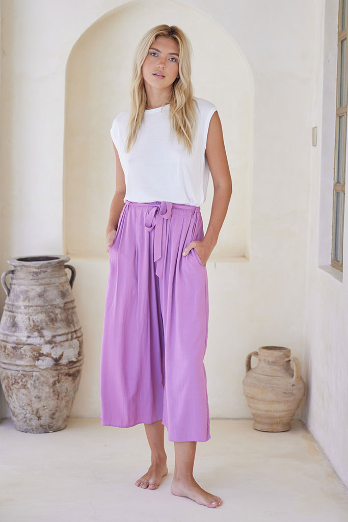 Octavia Long Pants / Lilac