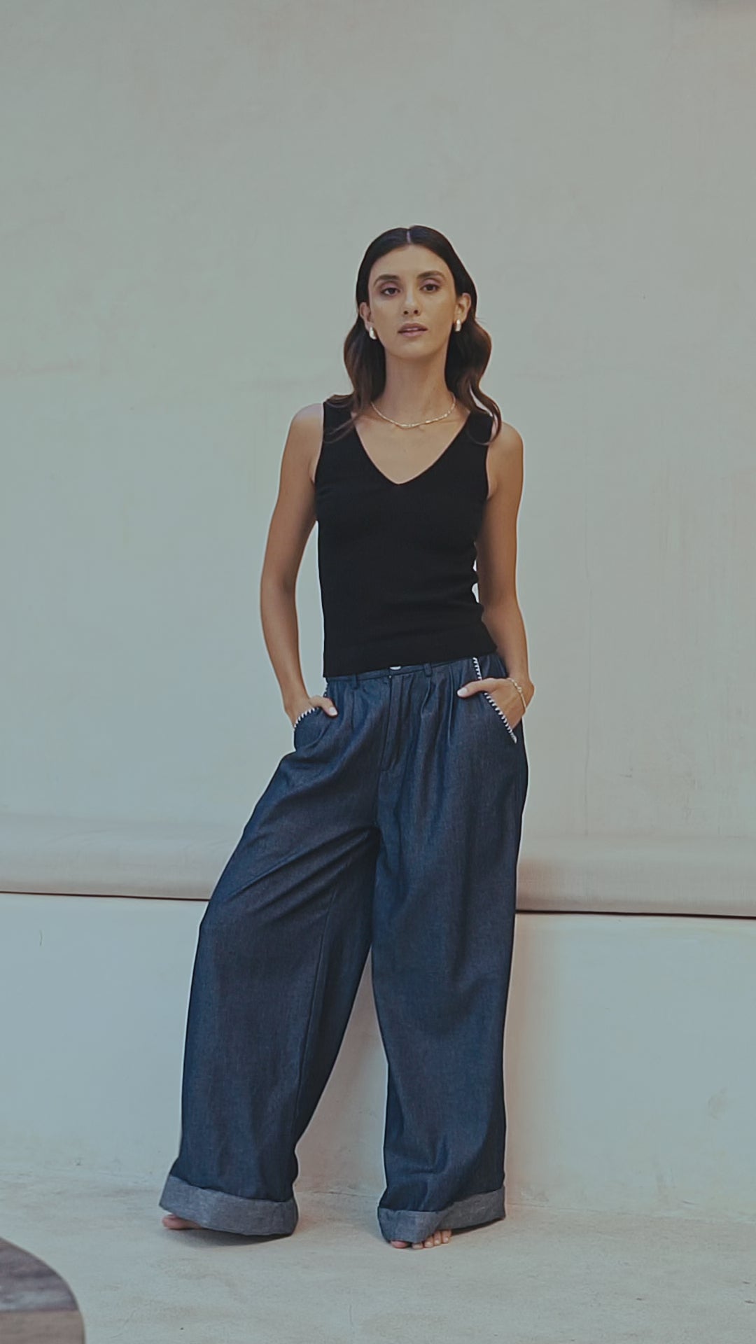 Isabel Knit Top / Noir