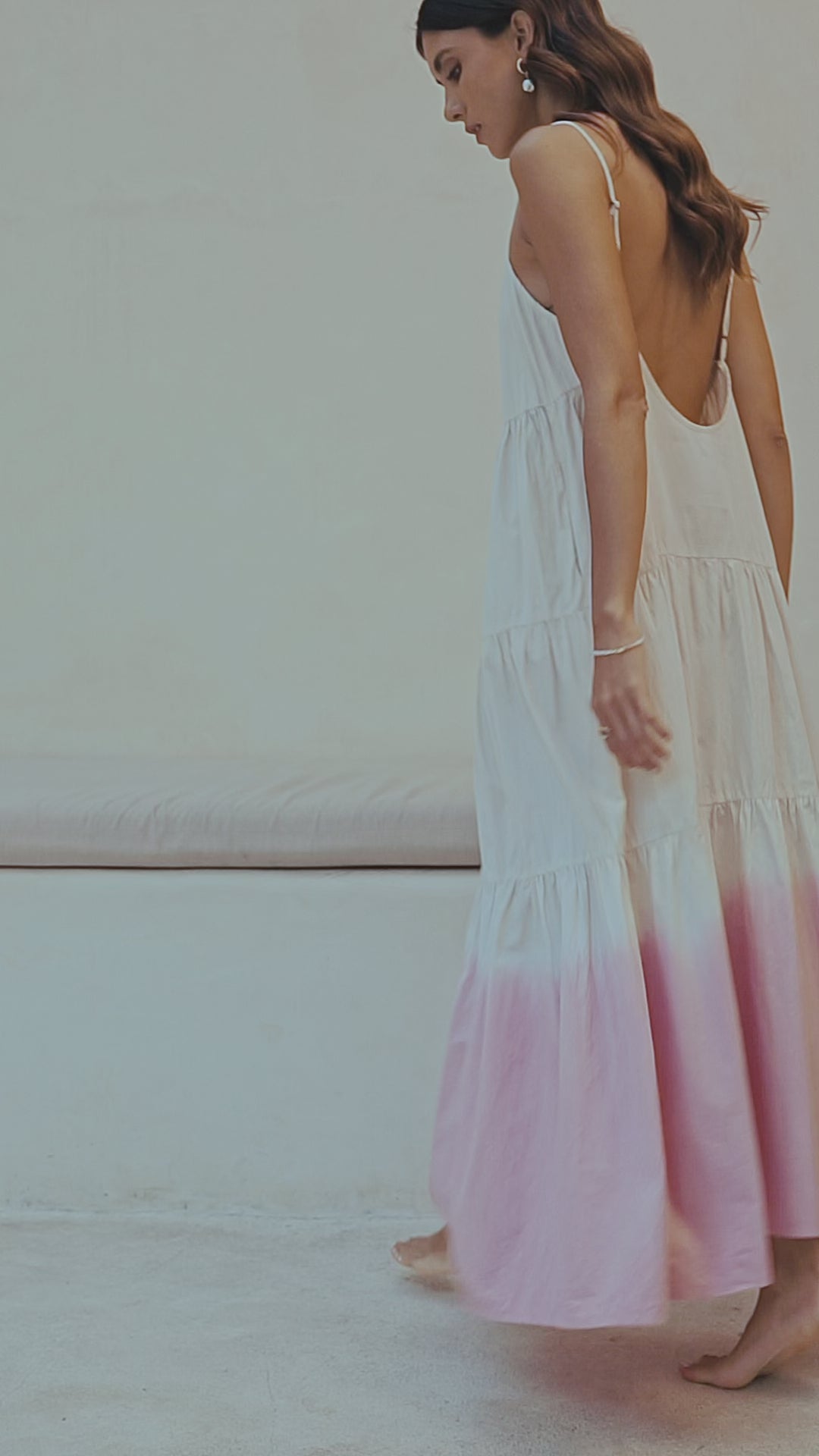Tiered Maxi Dress / Summer Bloom