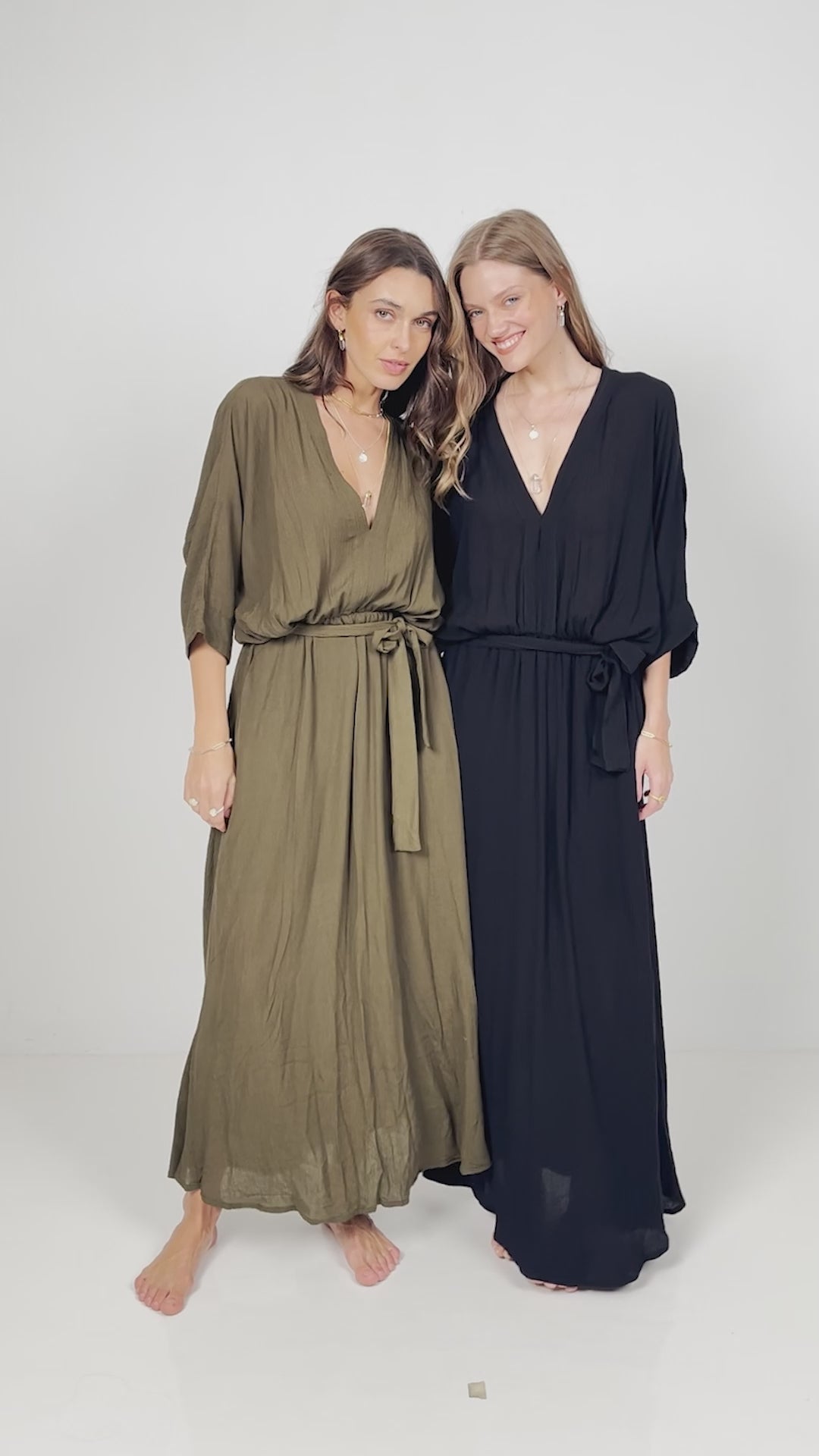 Rever Maxi Dress - Brown