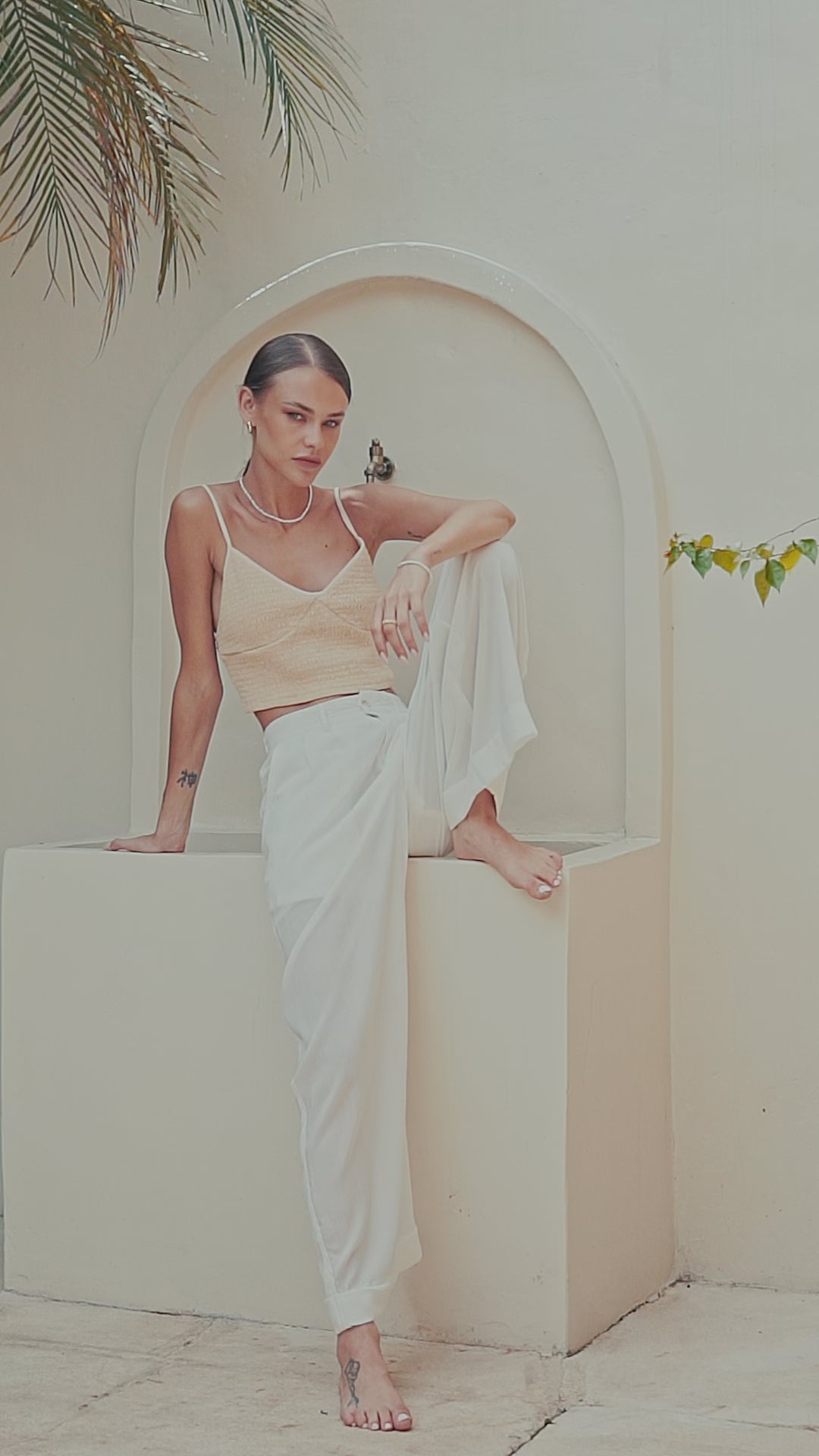 Claudia Top / Vanilla